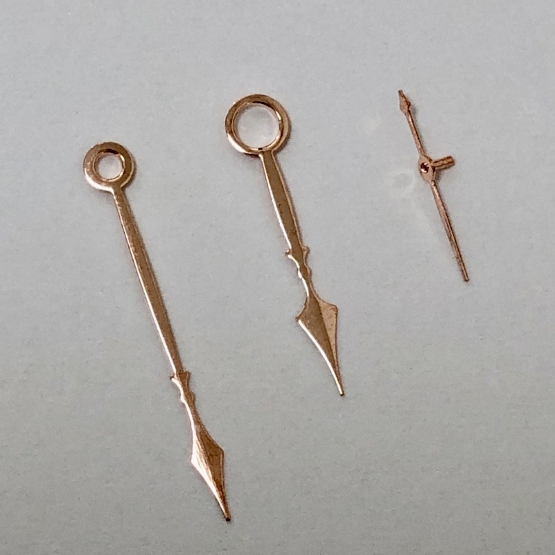 16.5*1.5*5.5mm Spare Parts for ETA 6497/6498/ST3600 Movement Watch Hands