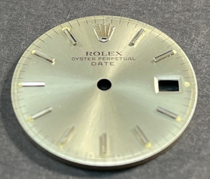 Vintage Rolex Oyster Perpertual Date Watch Dial For 26mm Case 6517 6519 6917