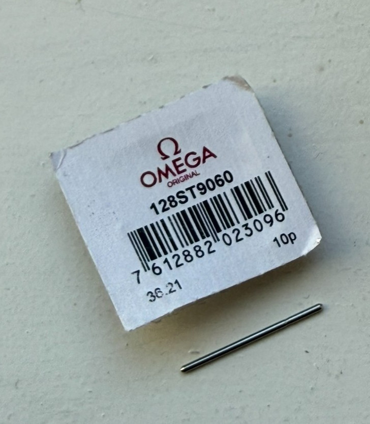1x Genuine Omega Bracelet Link Stainless Steel Pin 128ST9060