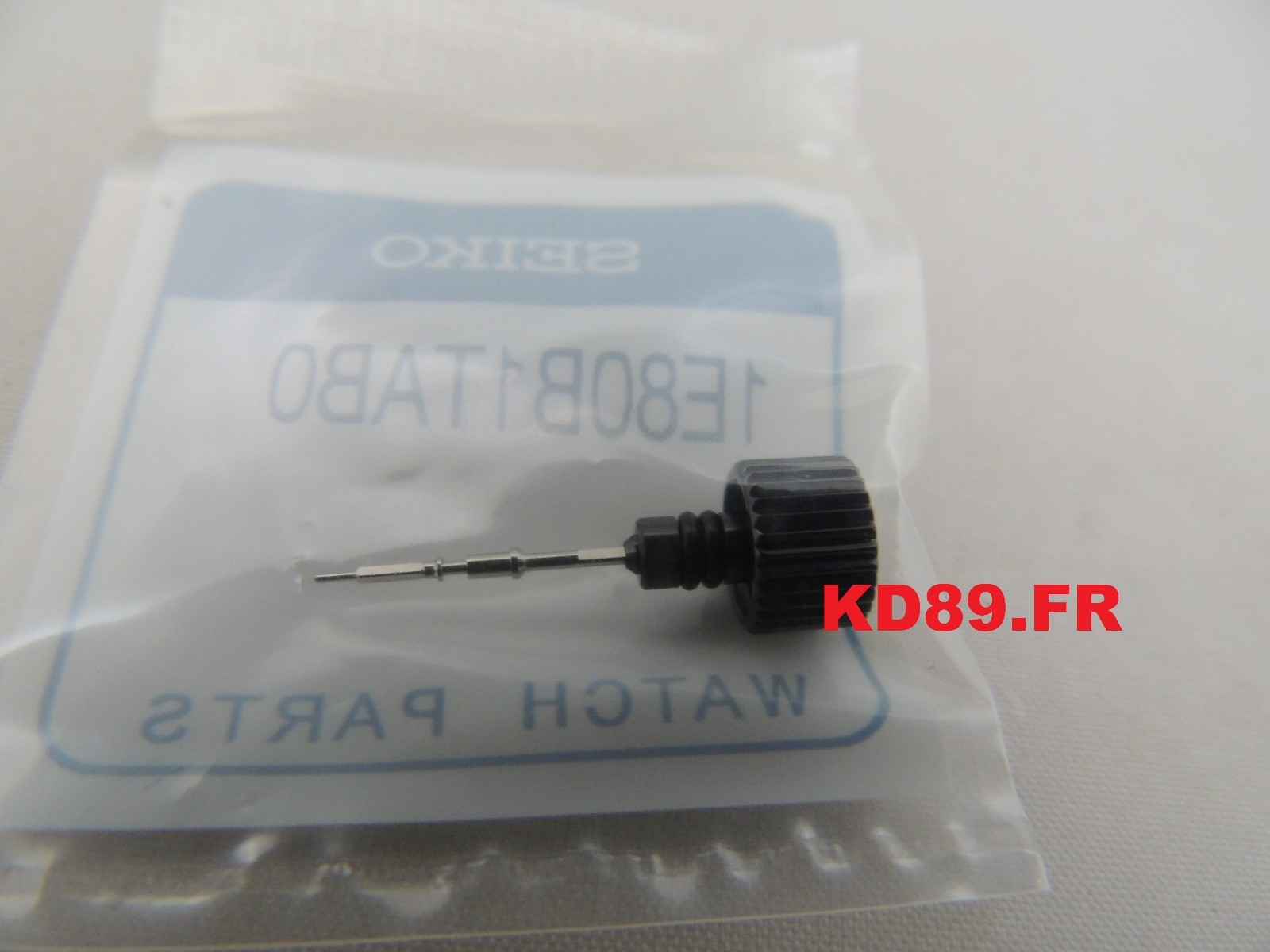 1E80B1TAB0 Genuine BLACK Crown with stem SEIKO for 8L35-00H0 SBDX013
