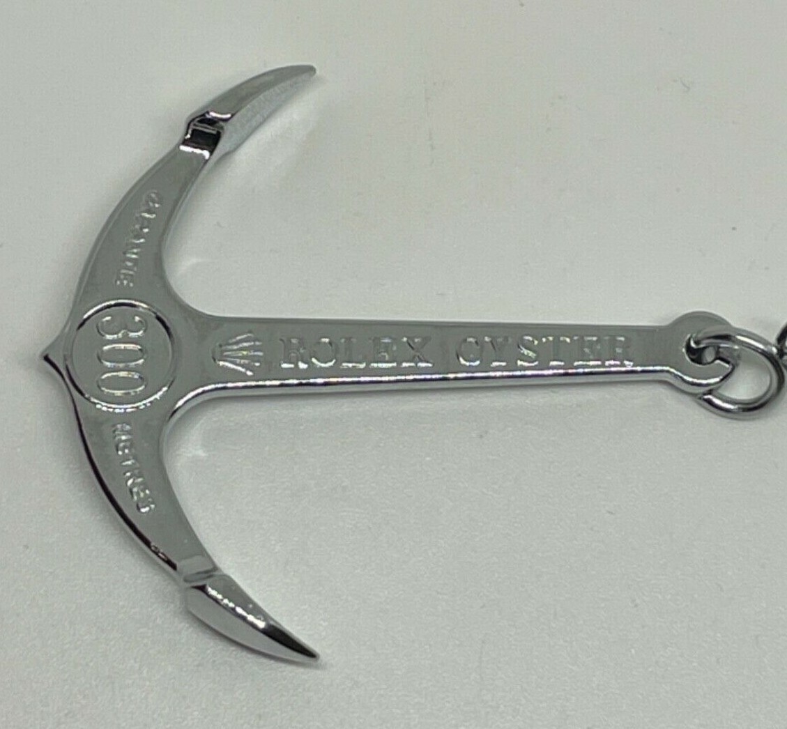 ROLEX OYSTER SUBMARINER ANCHOR WITH CHAIN 300 Metres 1000 Ft