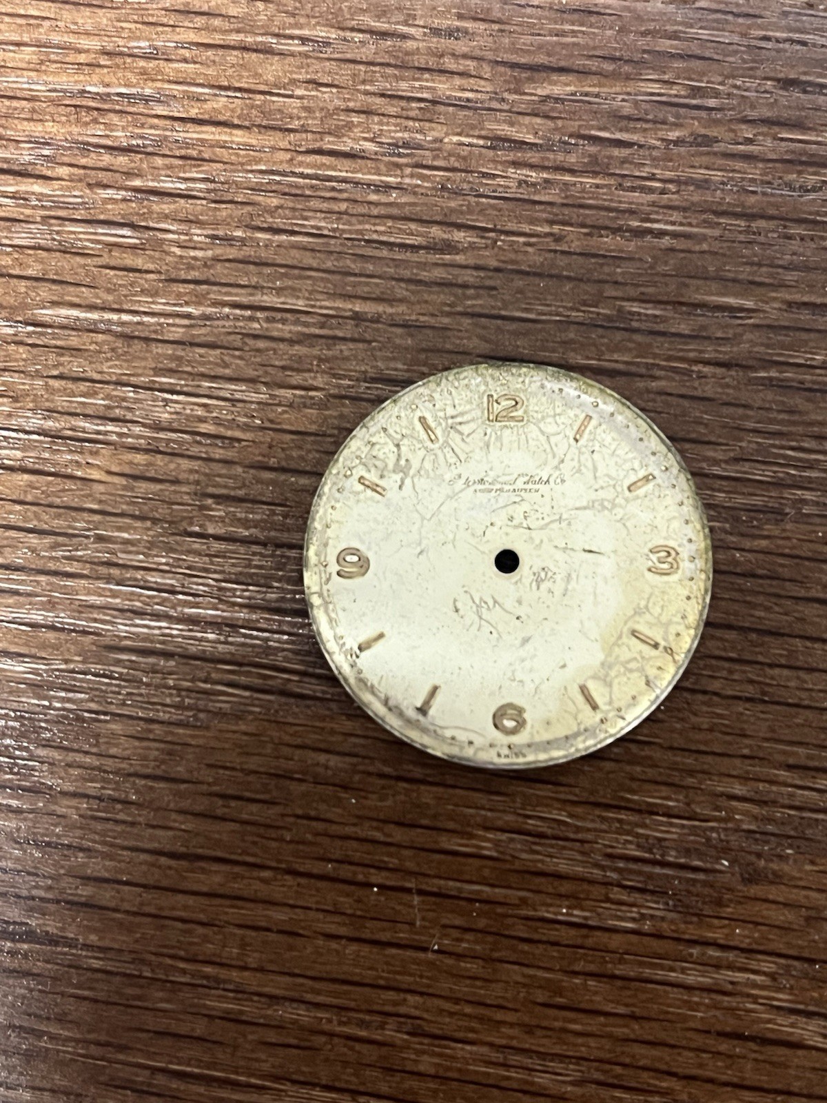 IWC Schaffhausen CAL C89 PART White DIAL – IWC C 89 USED