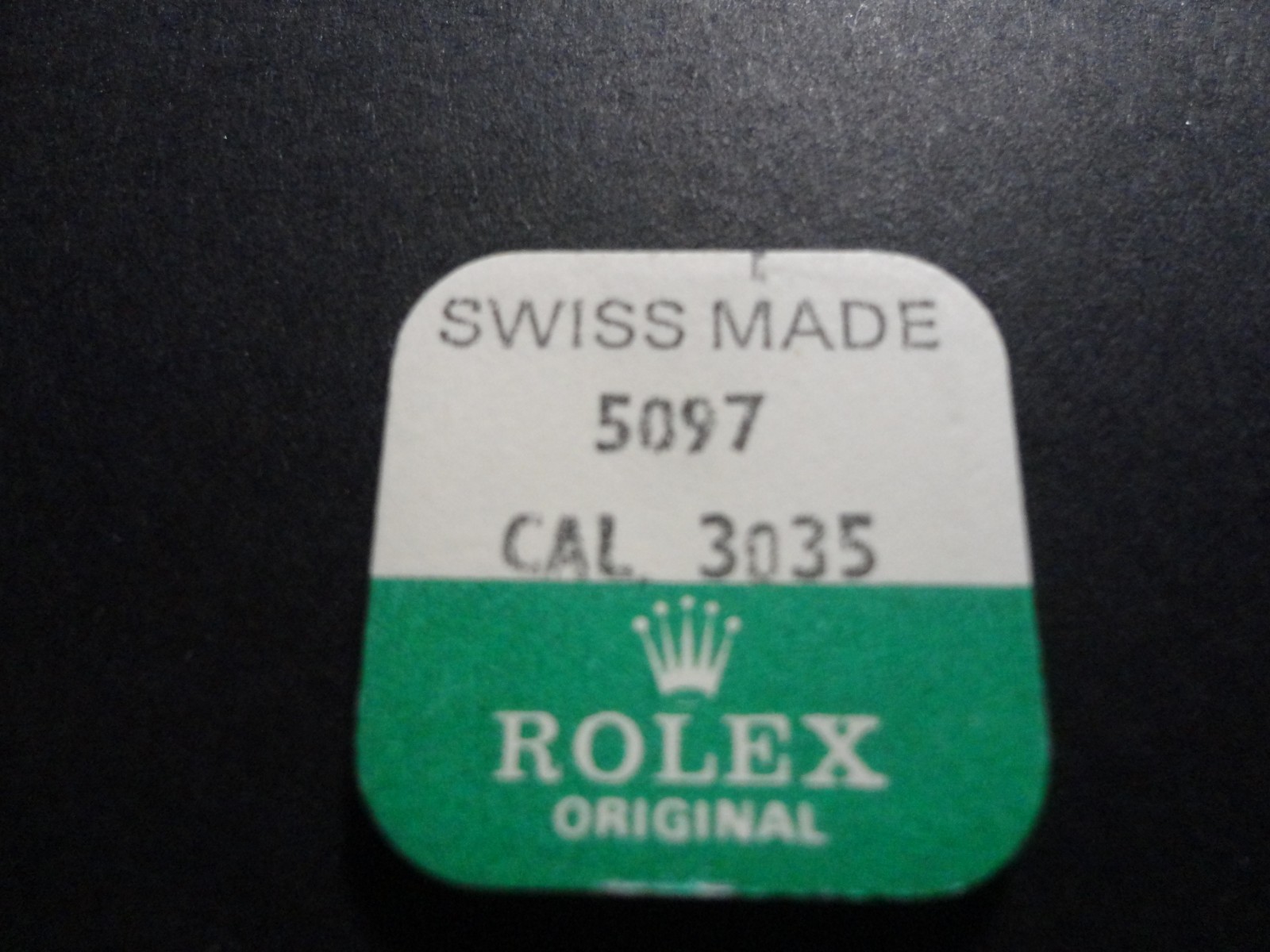 ROLEX 3035-5097 Corrector Wheel Watch Part NOS