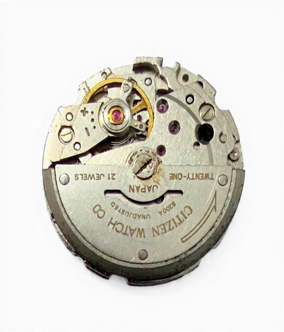 Citizen 8200A Movement For Parts Replacement Steering Wheel Axis