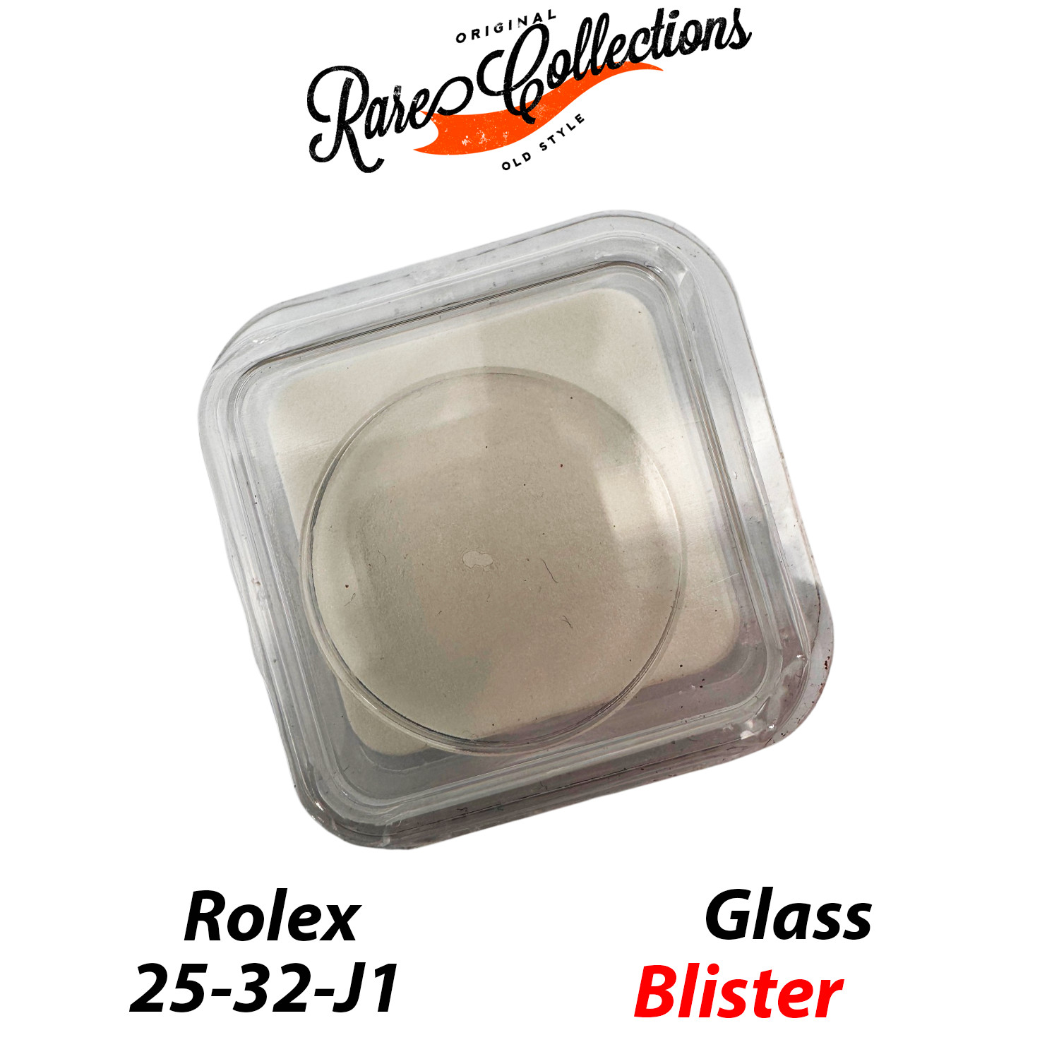 Plexy Glass for Rolex (cod. 25-32) — New Blister NOS NOS X1