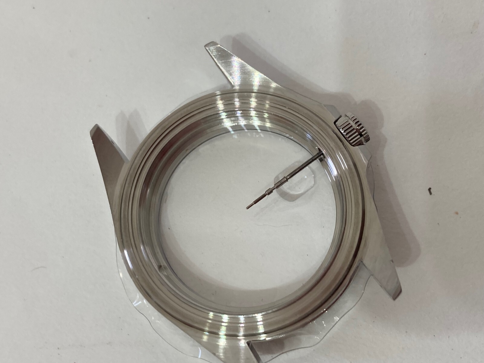 SPARE PARTS ACCESSORY STEEL CASE PHILIP WATCH CARIBE NEW.18