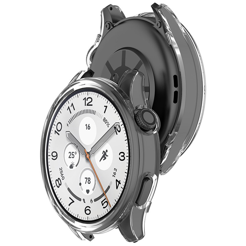 Half Cover Case PC Skeleton Bumper Shell Scratch Resistant for Xiaomi Watch S5
