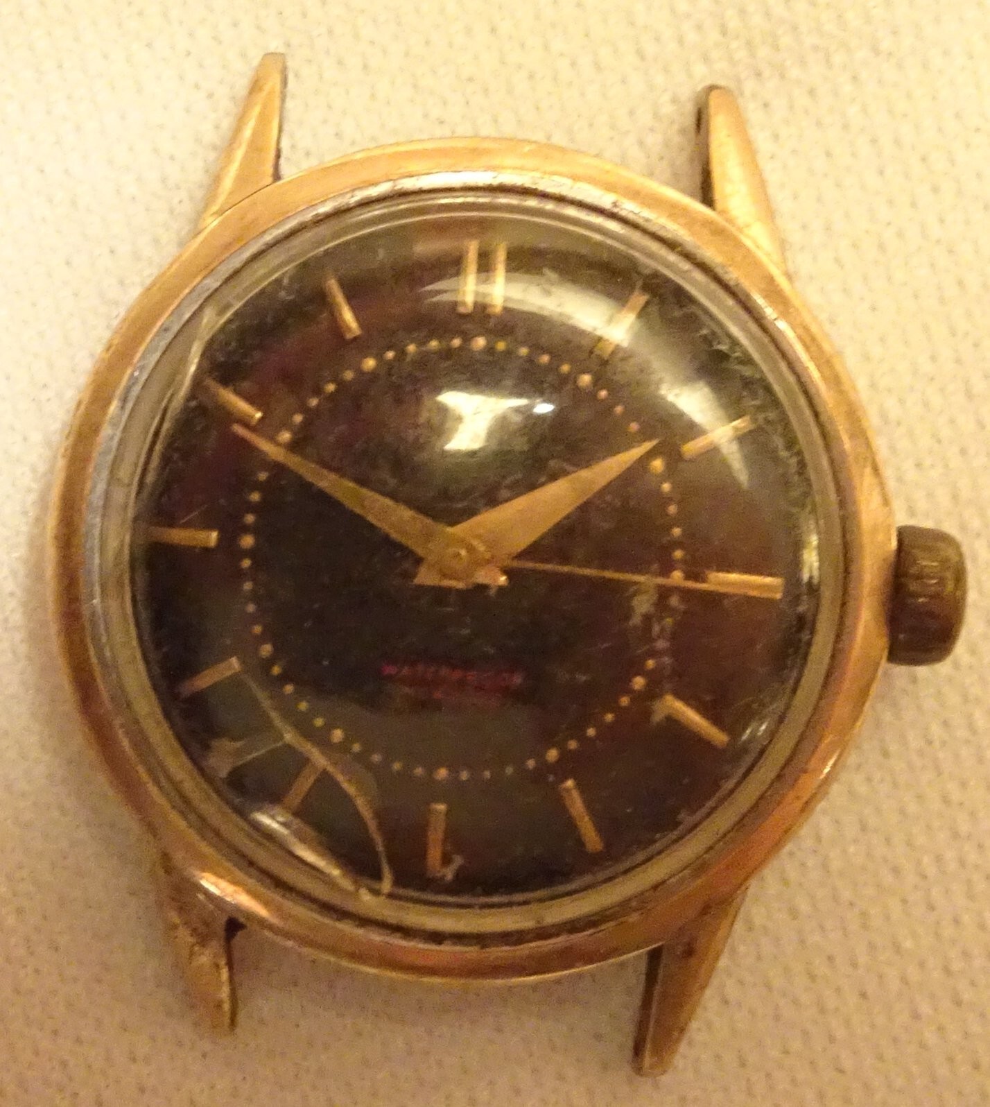 Altus Wristwatch Movement 17J Men’s Vintage Parts or Repair