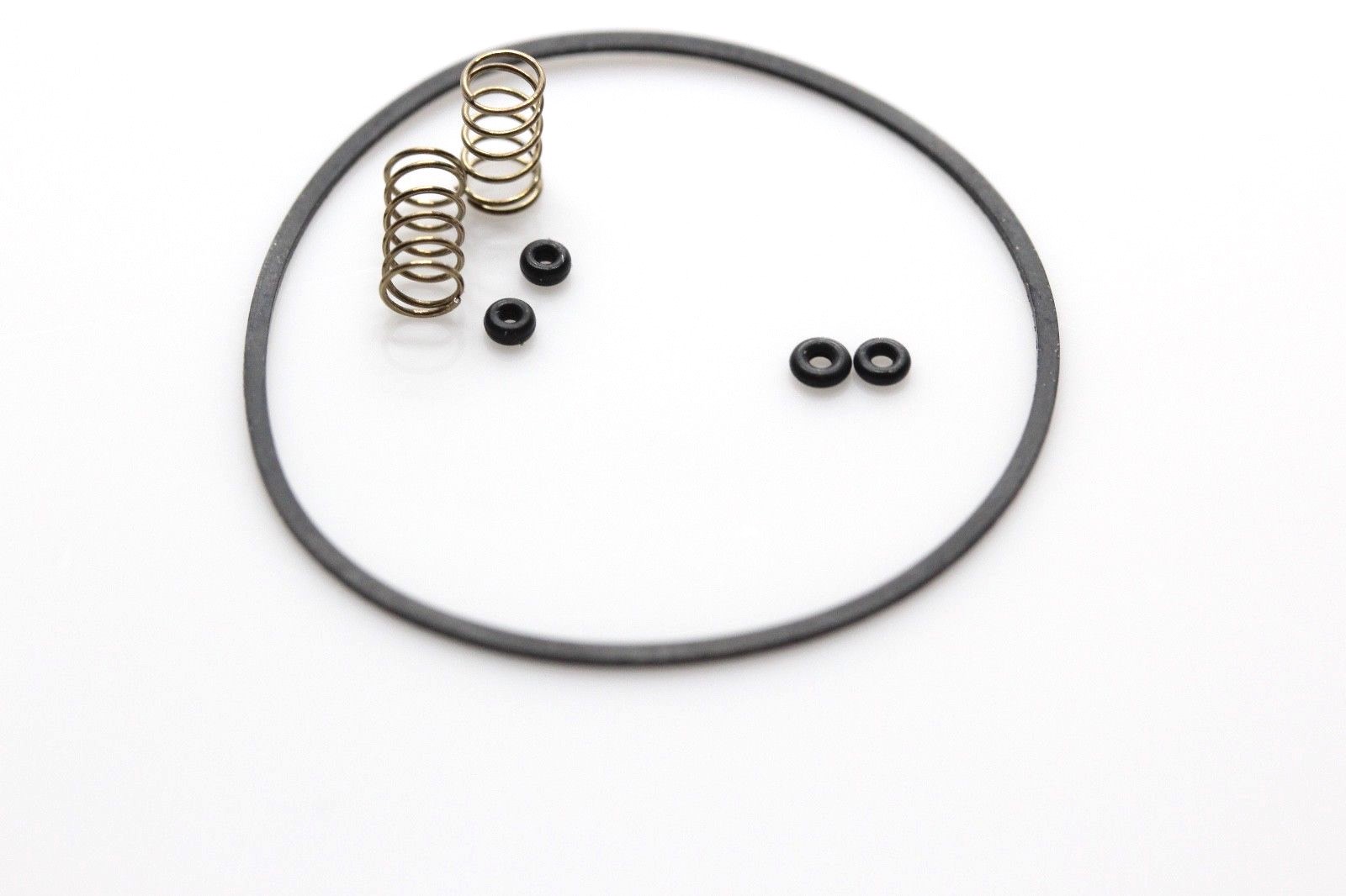 2 Pusher Springs w/ Seals O Ring Case Gaskets For SEIKO Chron 6139 Button Crown