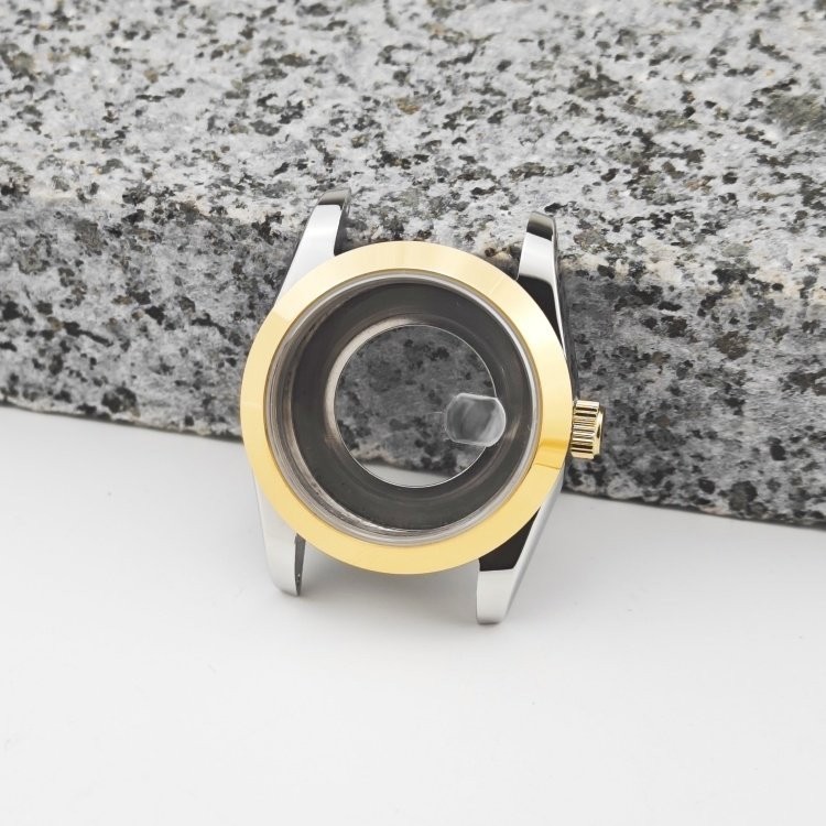 31mm Matte Sandblasted Watch Case Sapphire Glass For NH05 NH06 Movement