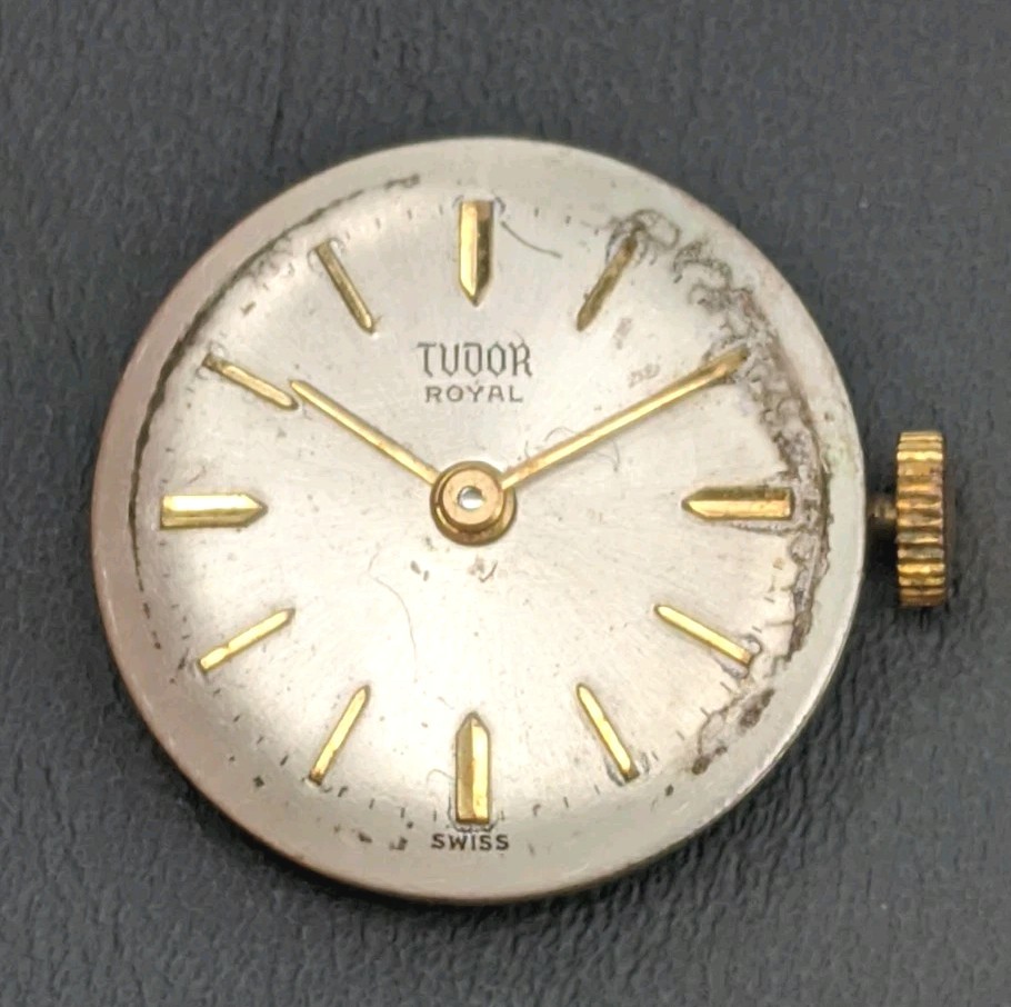 Tudor Royal Caliber 2510 Mechanical Watch Movement Ladies 17 Rubies – Working