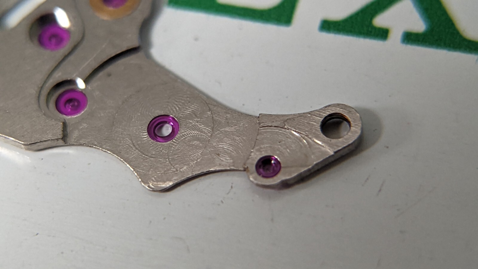 Rolex 1570 7823 1500 Series Caliber Train Wheel Bridge Pre-owned