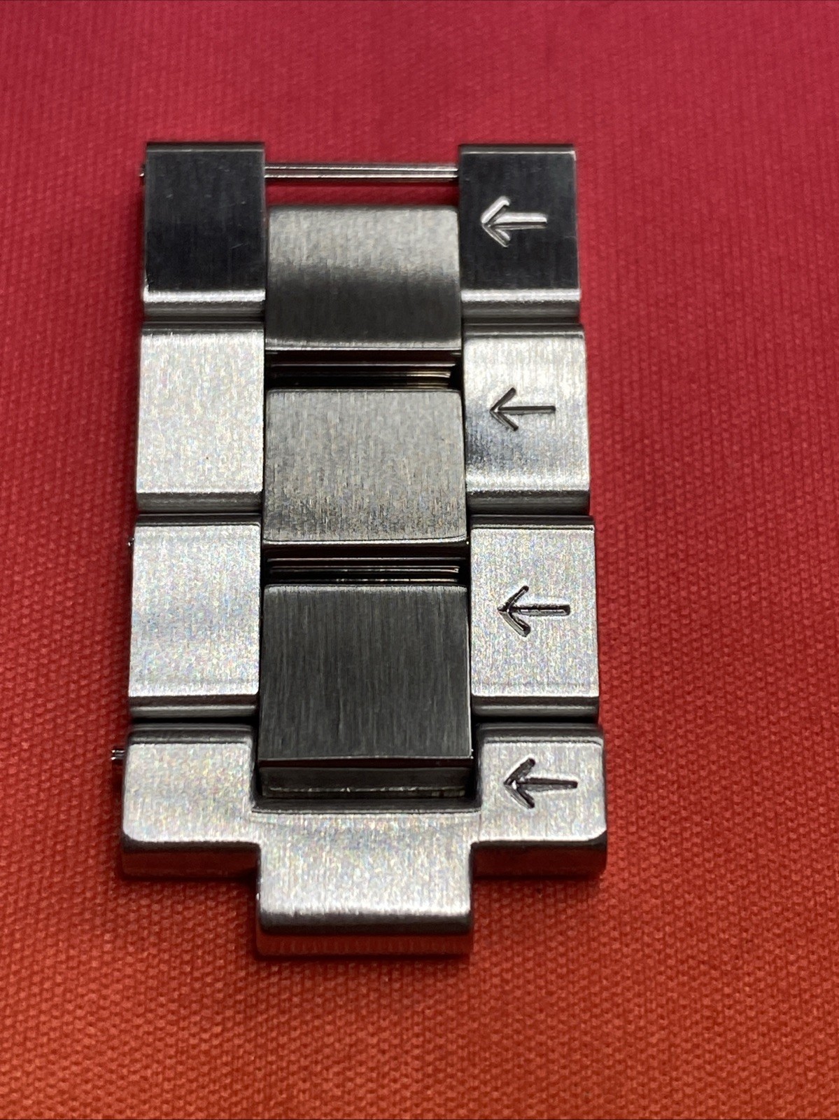 Genuine link band Tissot Gentleman 3 links silver for 19mm men’s watch