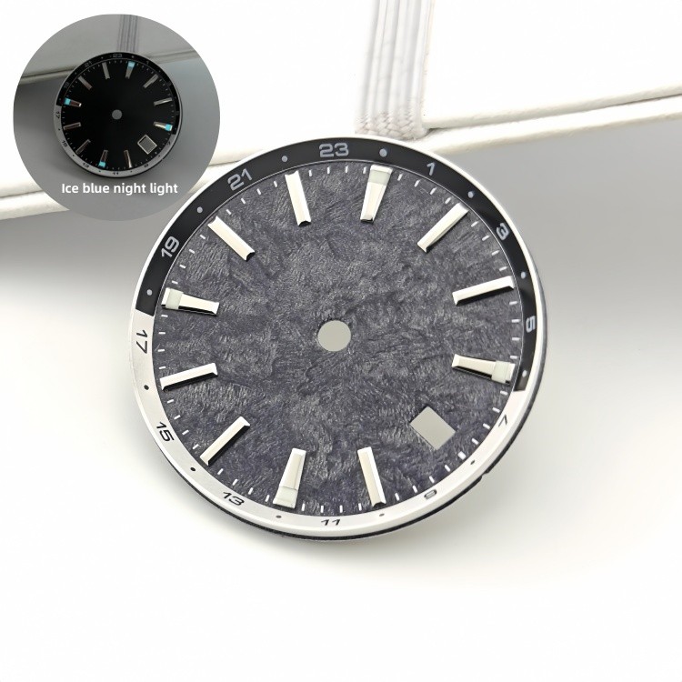 NH35 case 44mm Tai Chi circle GS case luminous circle for NH34/NH35 movement