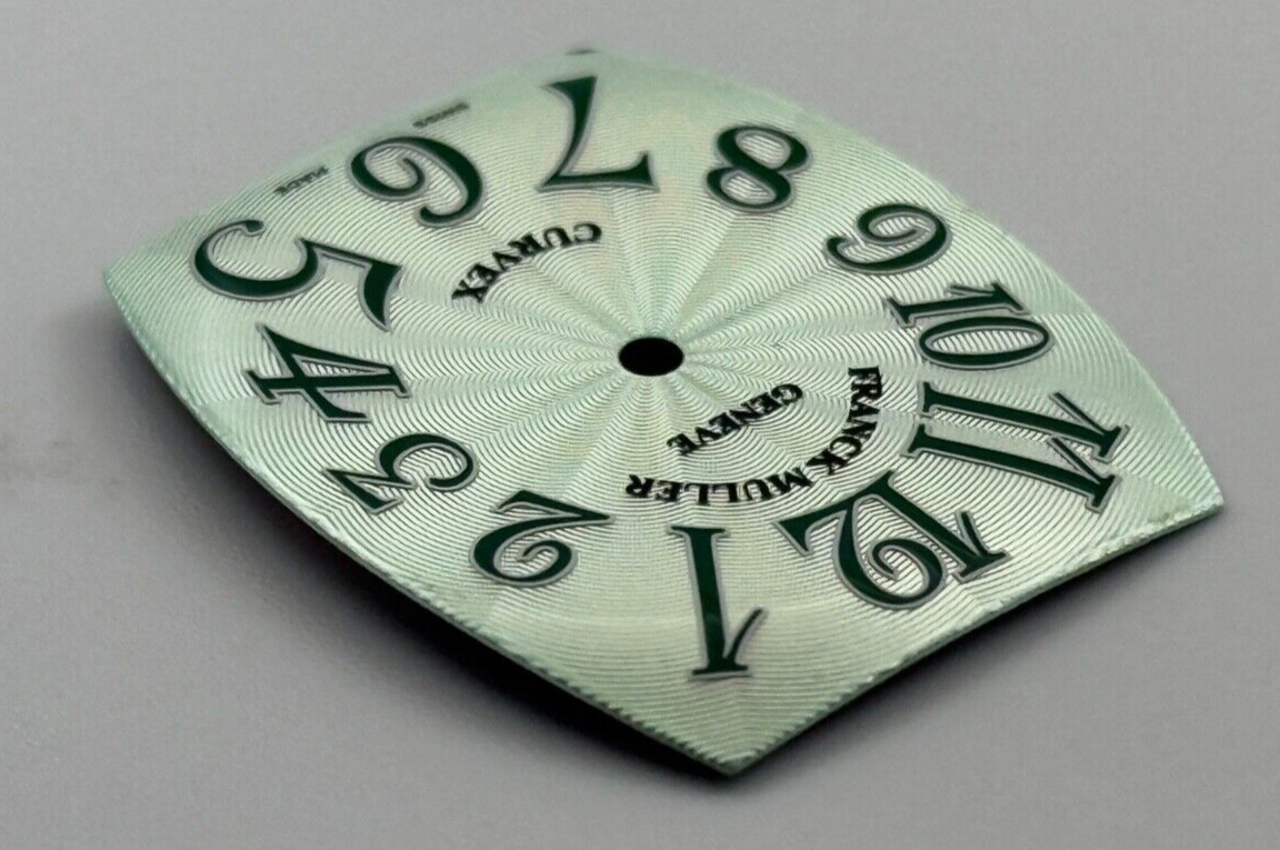 Franck Muller Curvex Green Dial 28×23 mm