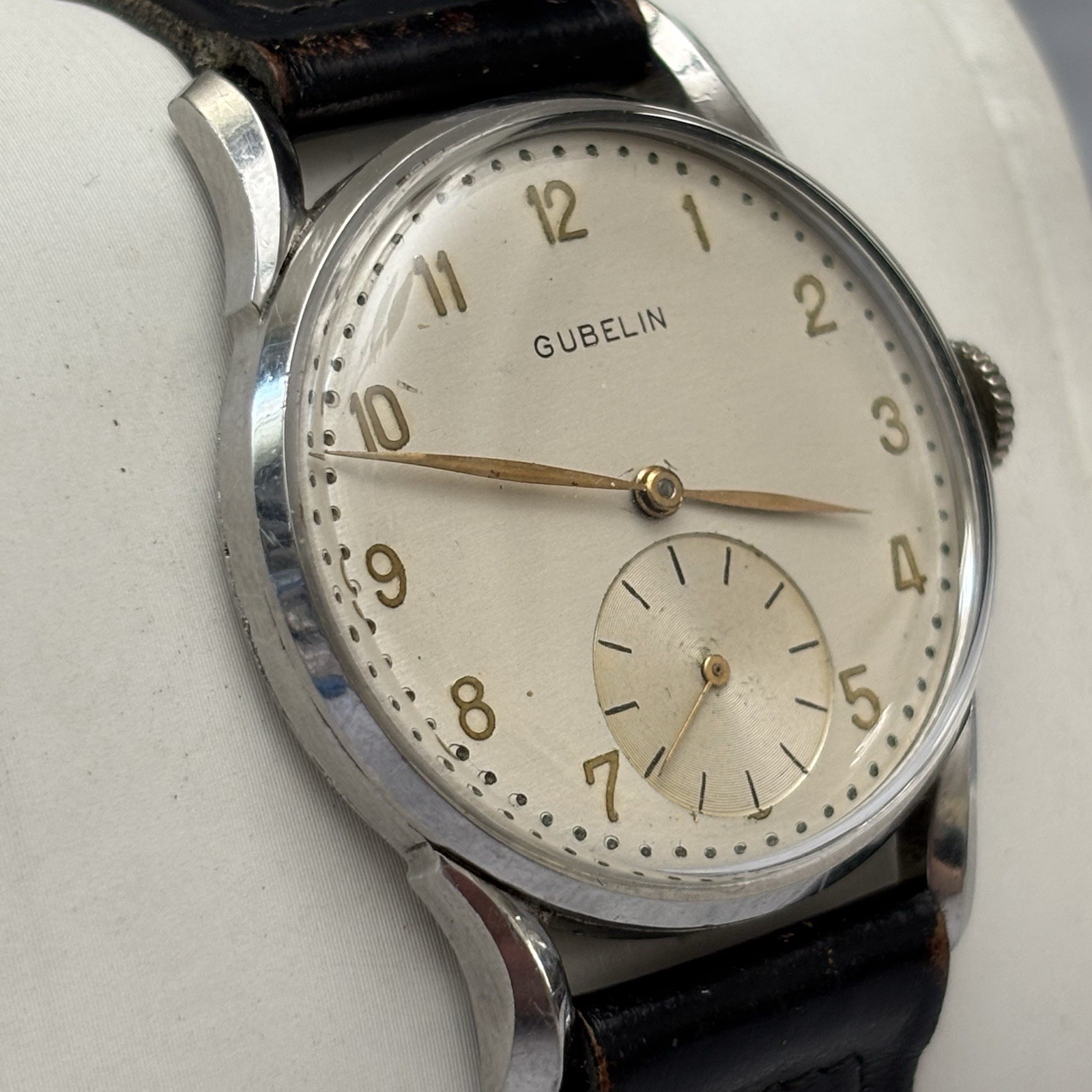 Vintage Gueblin Manual Intl. Watch Co 33mm IWC Calatrava Cal 83 Stainless – Runs
