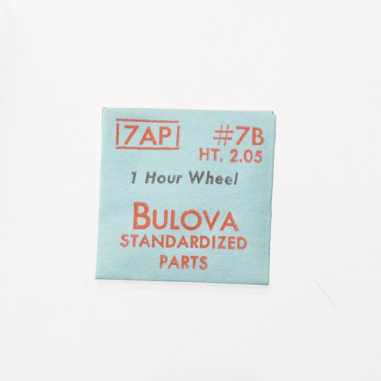 BULOVA 10AK, 7AP, 7AH Hour Wheel Height 2.05 Watch Part #7B Watchmakers (C14D31)