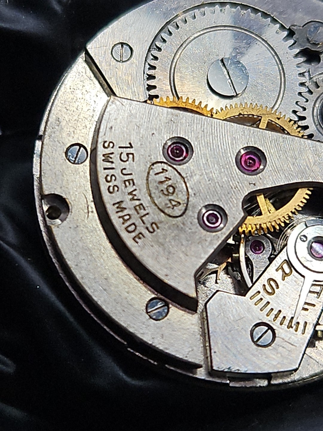 Herald 15j Cal 1194 Watch Movement Parts/Repair (R3)