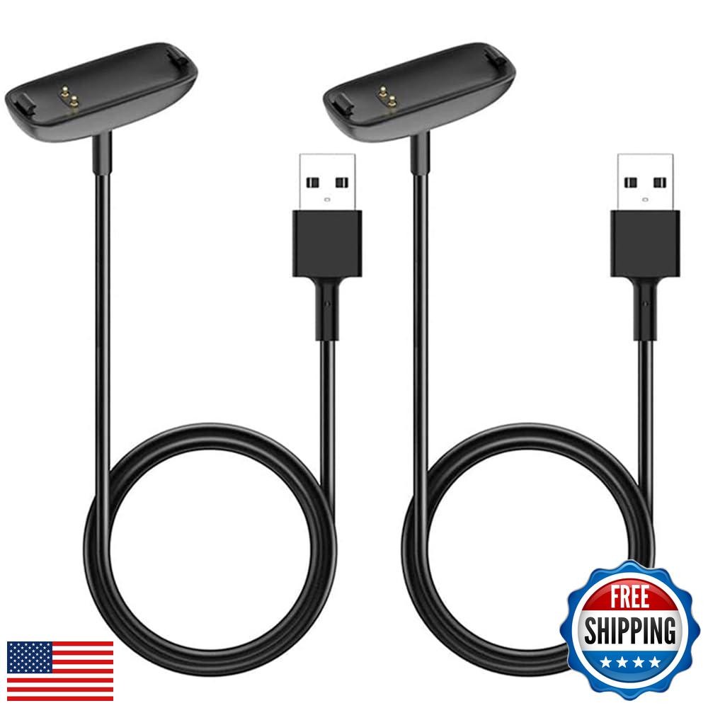 EXMRAT Charger for Fitbit Inspire 2, Replacement USB Charging Cable Dock for