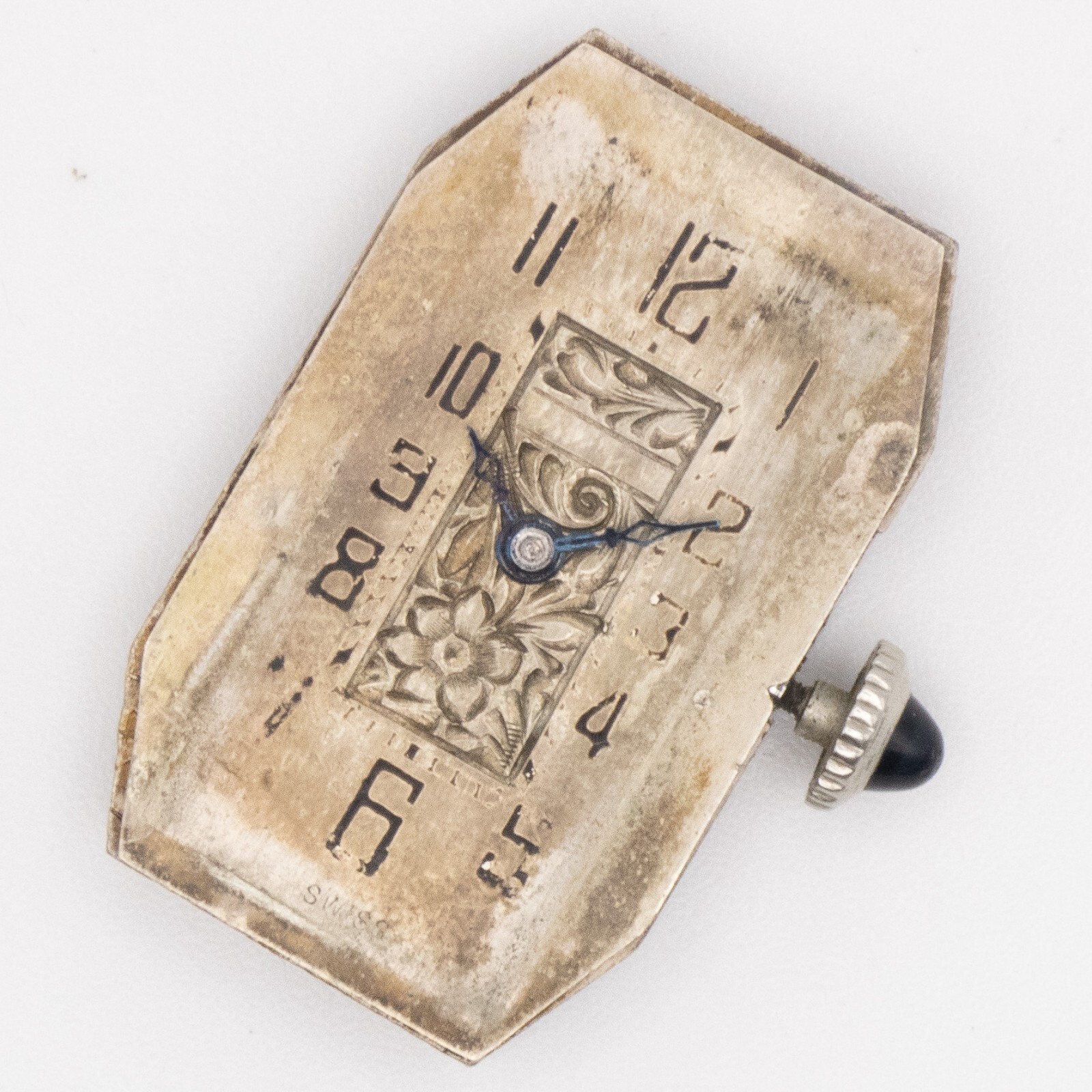 Vintage Didisheim Winton 24.9 x 15.5 x 5.2 mm 16-Jewel Watch Movement Keeps Time