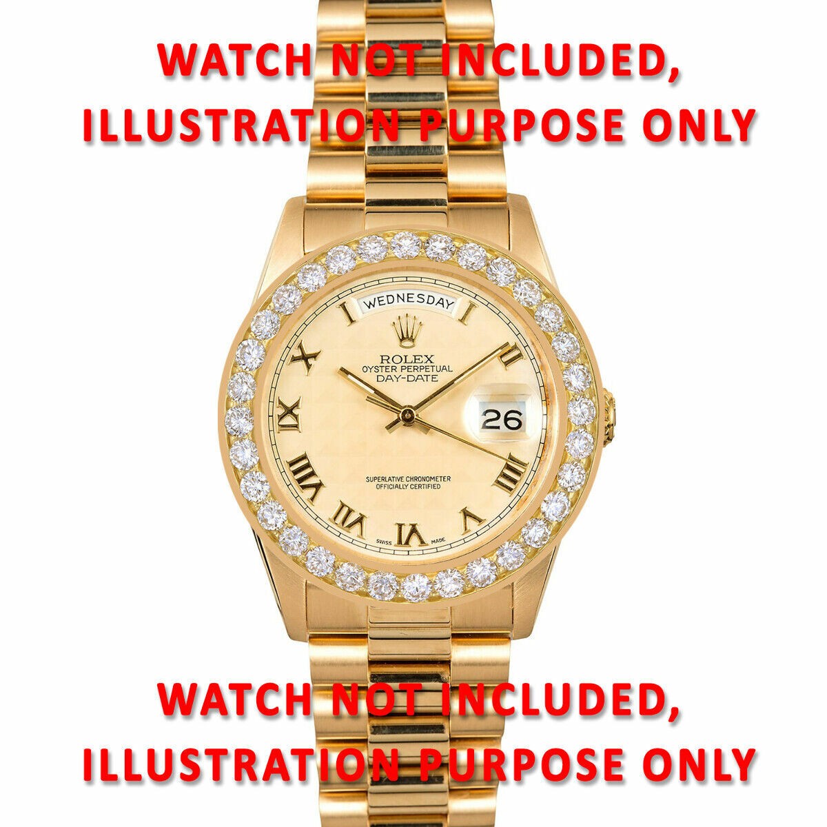 4CT BEAD SET NATURAL DIAMOND BEZEL 14KY FOR ROLEX 40MM SUBMARINER, GMT MASTER 2