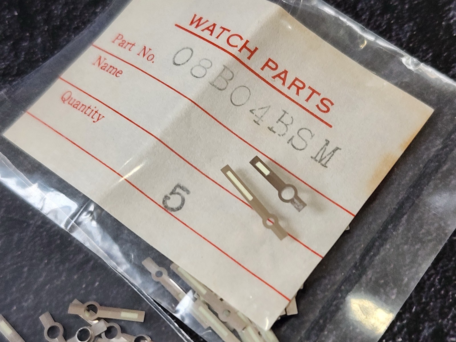 NOS GENUINE HOUR MINUTE HAND SEIKO Automatic 6119-5000 6319-5030 6106 See list.