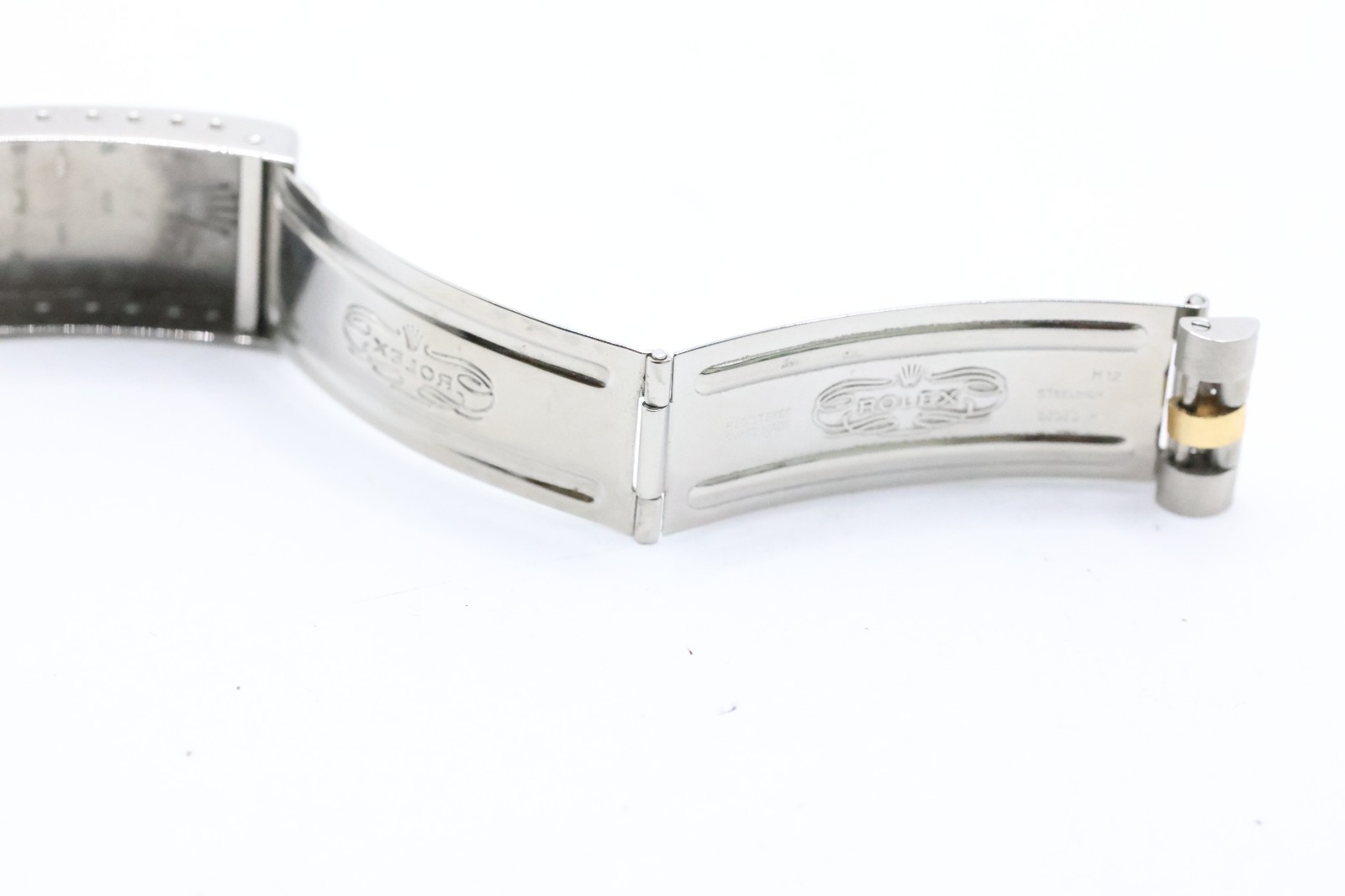 Rolex 62523H-18 Clasp 15.5mm Stainless Steel & Yellow Gold Jubilee #815