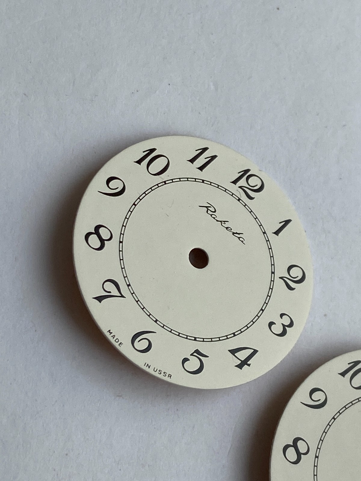 NOS LOT WATCH RAKETA WHITE DIAL 2609 HA 19 JEWELS RARE NEW OLD STOCK PARTS USSR