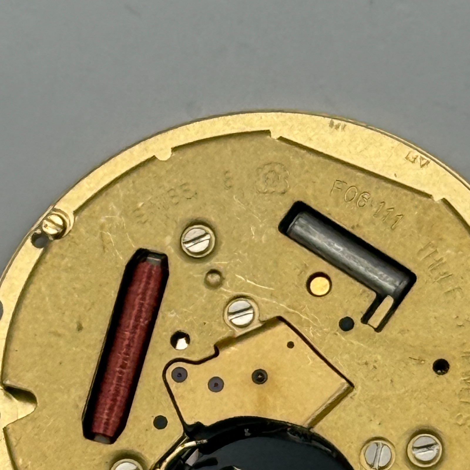 ETA F06.111 Watch Movement Quartz Three Jewels Swiss Parts Repair Spares 26.2mm