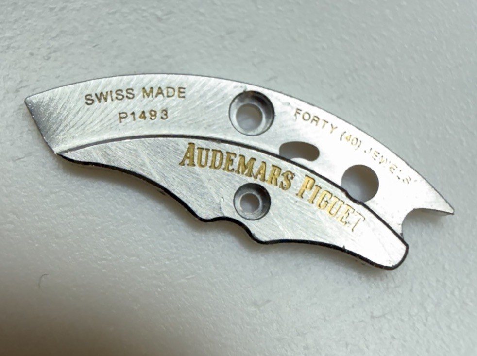 audemars piguet Cal 4400 Name Bridge