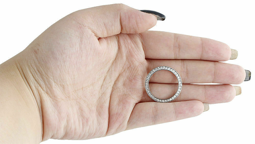 Custom Diamond Bezel to Fit Rolex DateJust 26mm Watches ONLY Round Cut 1 CT.