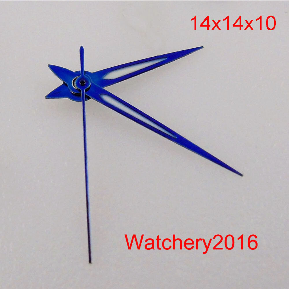 Luminous Rose Gold Silver Watch Hands Fit NH35 NH36 7s26 7s36 automatic movement