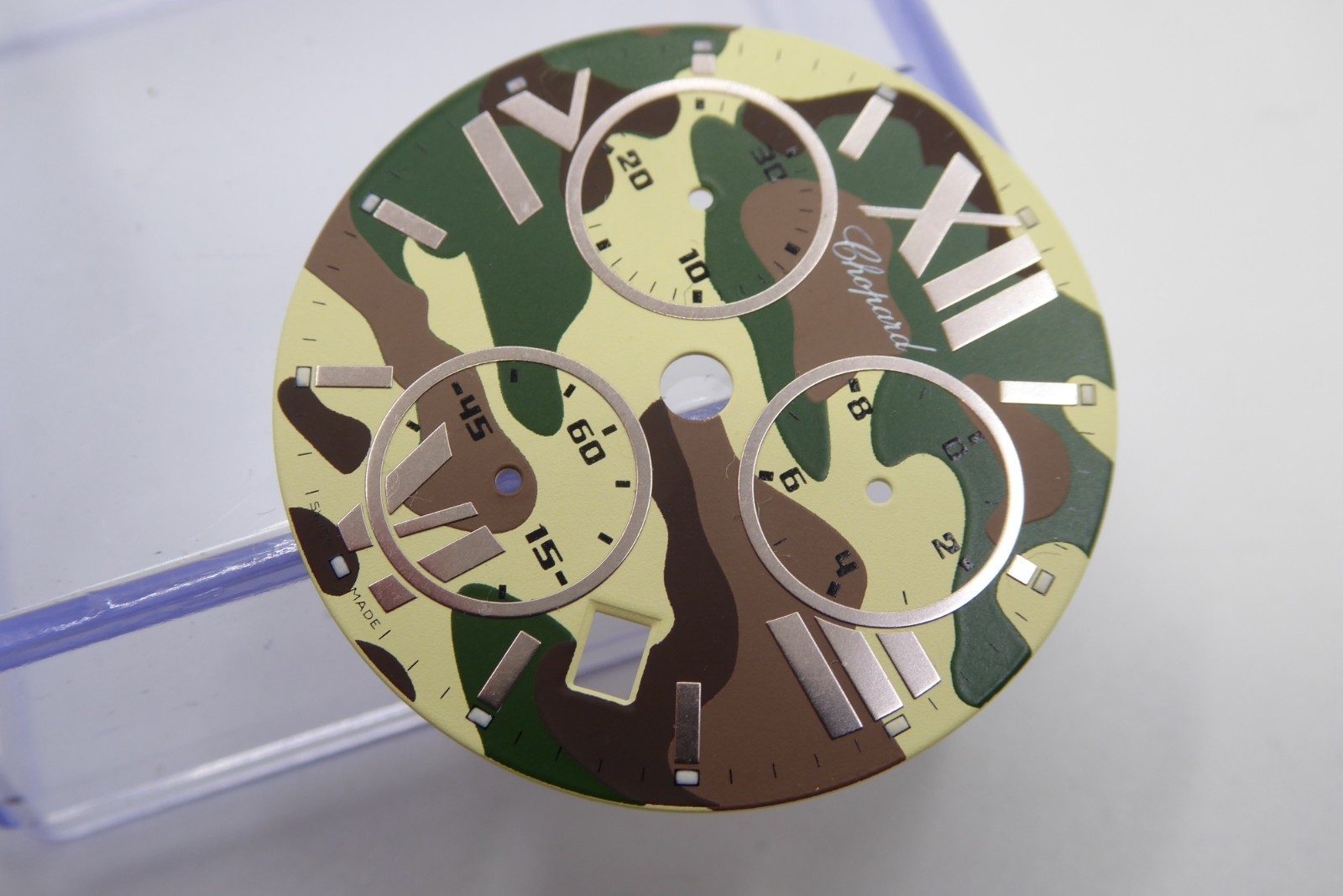 Chopard Happy Sport Chronograph Rare Military Camouflage Dial
