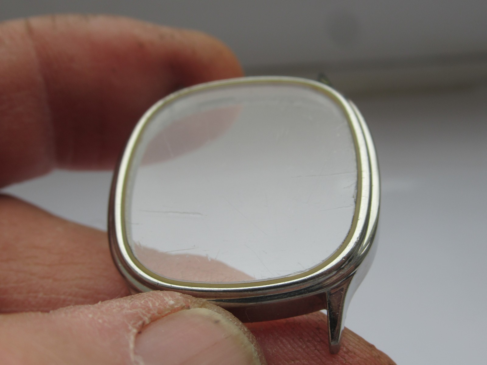 Omega De Ville Quartz 1336 Vintage Watch Case & Glass Only 1950017 39050811 Used