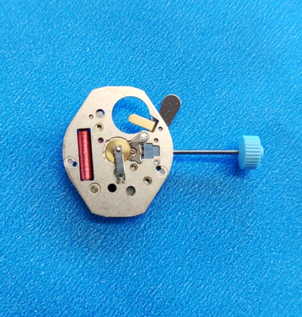 Ronda 762-1 Jewel Quartz Movement. 2 Hands NOS. Set, Run, Keeps Time 24Hr