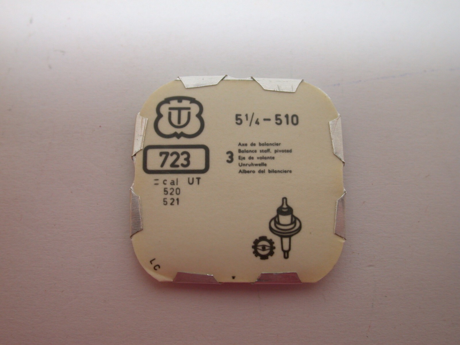 WATCHMAKERS – UT POCKET WATCH PARTS – VINTAGE – 27MR2