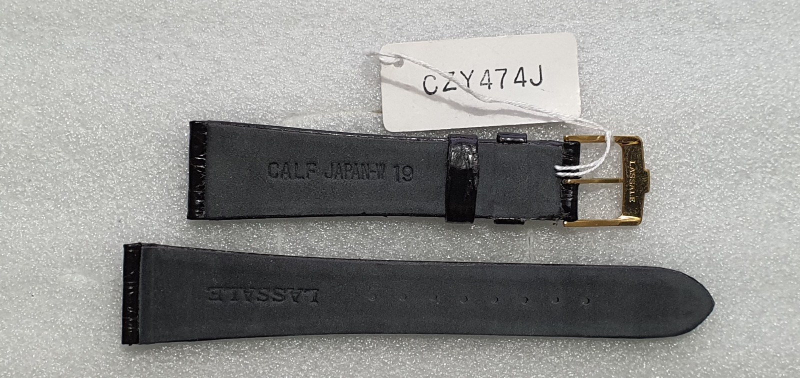 LASSALE By SEIKO CALF-JAPAN-W Unisex 19mm Brown Leather Watch Band Men & Women