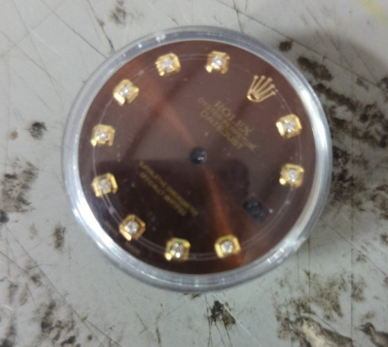Rolex Mens 36mm Datejust Custom Chocolate Diamond Dial For 16013 16233 1 G2U