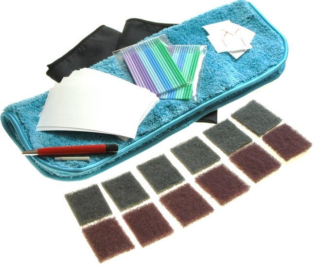 Ultimate Brushed Finish Refinishing Kit for Watches – Satin / Titanium