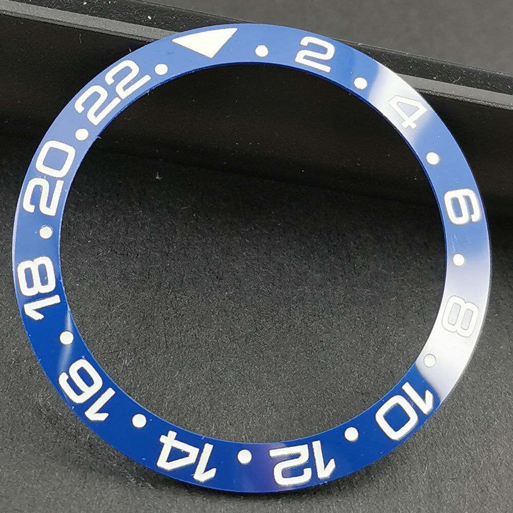 Super luminous 38mm ceramic bezel insert fit for 40mm PARNIS GMT men’s watch