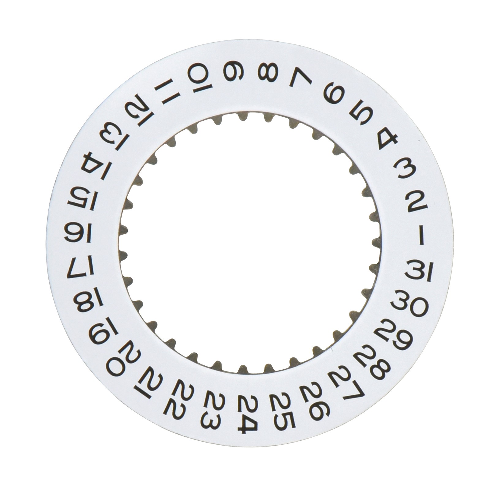 CALENDAR DATE DISC FOR ROLEX DATEJUST 126610LV 126610LN 126610LV 41MM 3235 WHITE