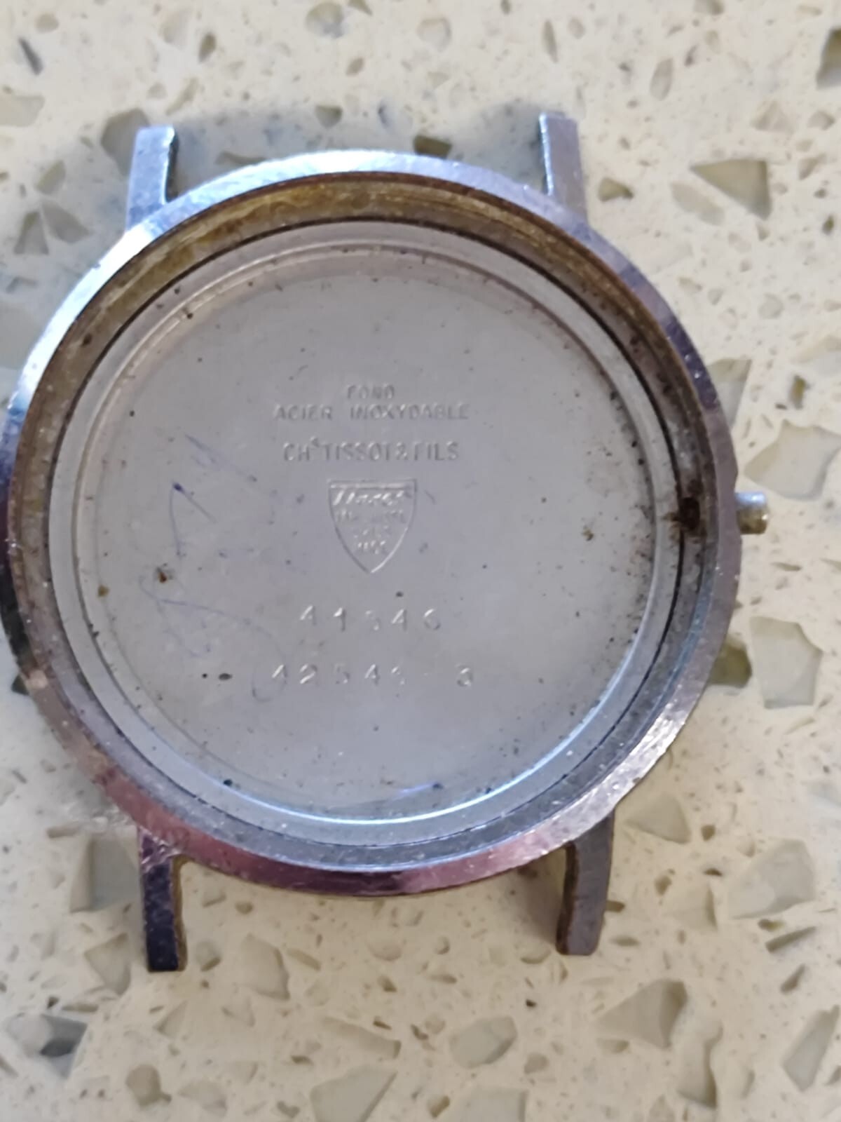 TISSOT SEASTAR SEVEN Cal 781-1 Ref. 42546-3 Part CASE. 34mm Used