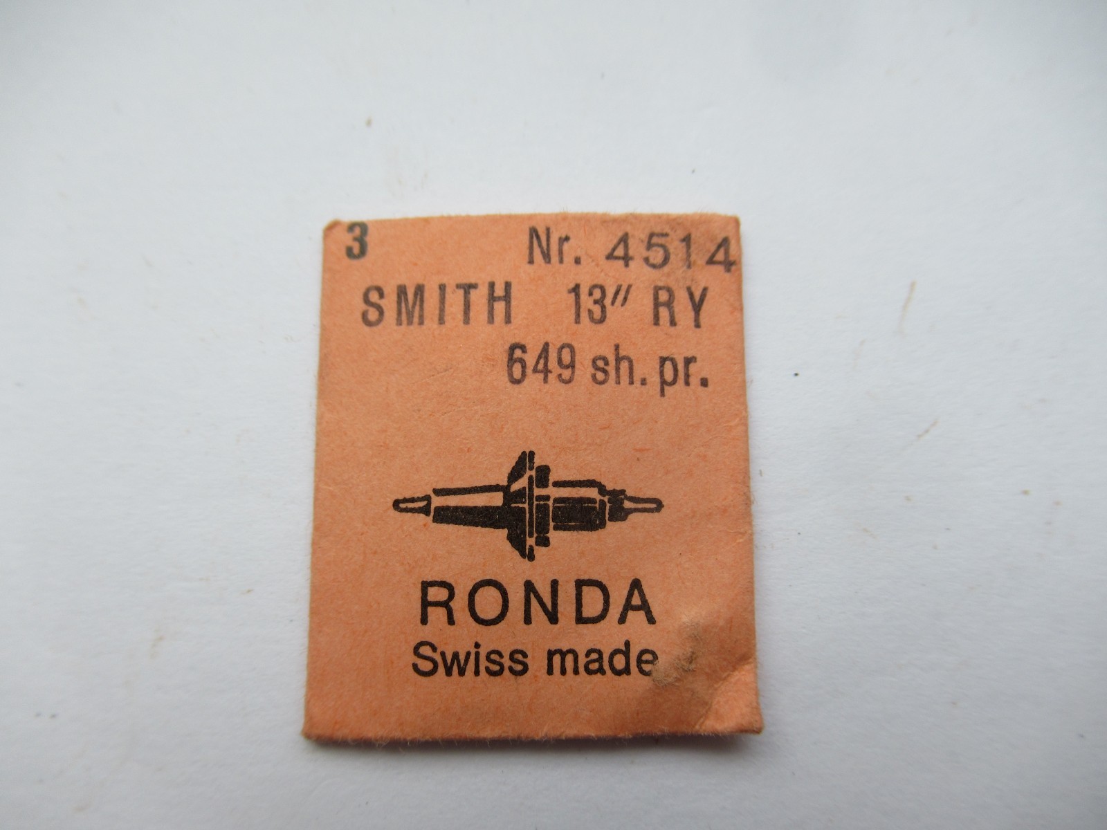 3 Smiths Empire Balance staff Ronda No 4514 13″ RY 649 Shock proof new in pack.
