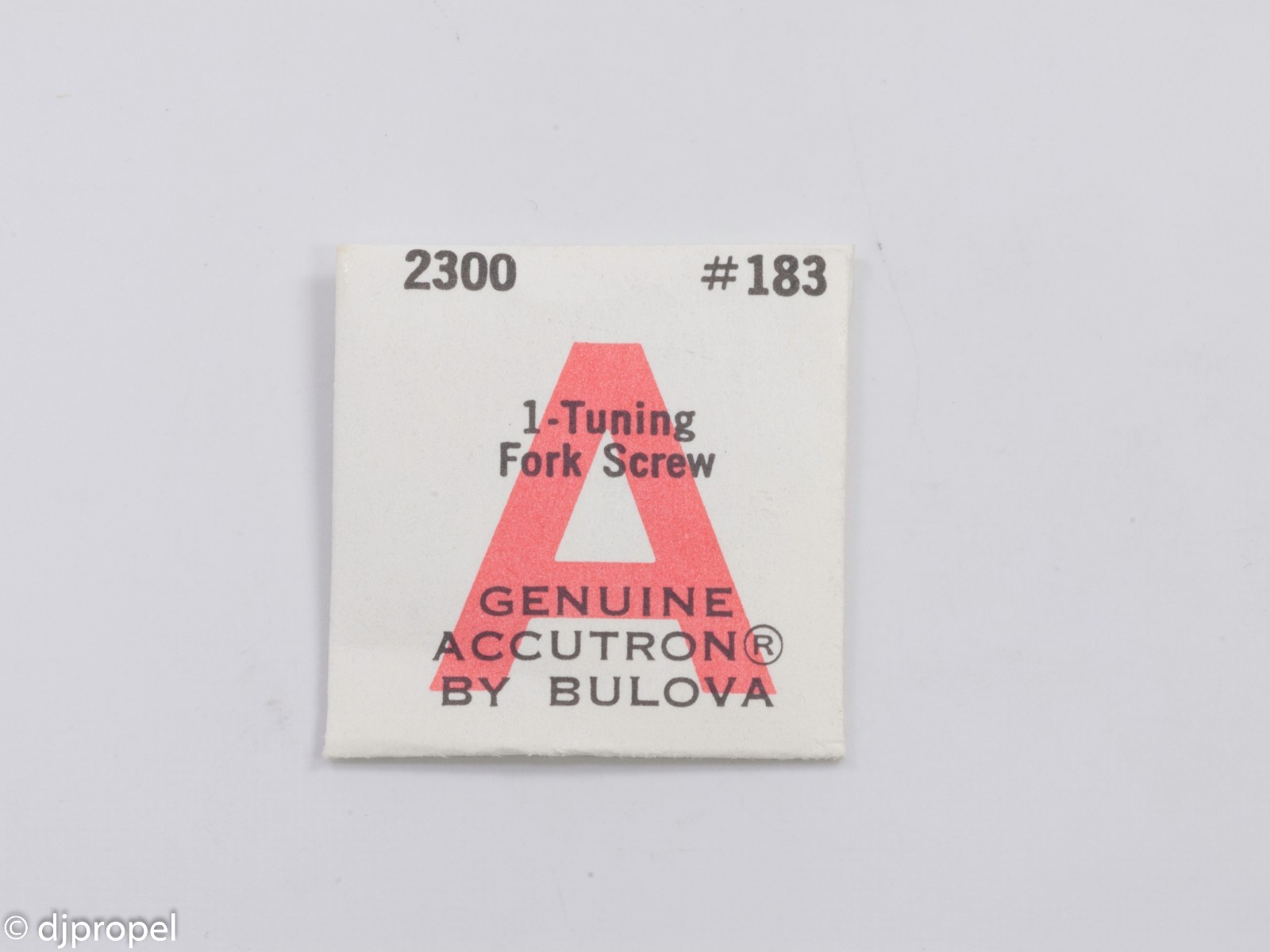 Vintage ORIGINAL Bulova Accutron 2300 Part #183 Tuning Fork Screw