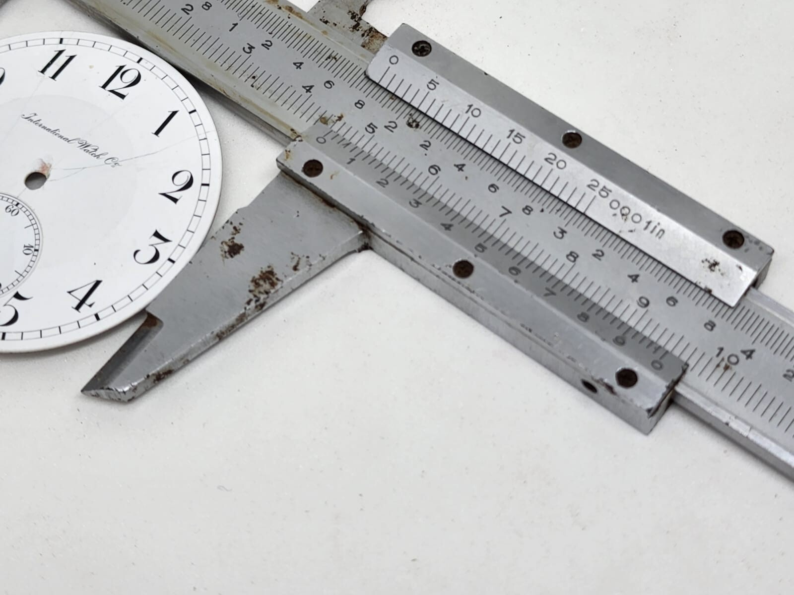 International Watch Co Enamel Dial for pocket watch – IWC Dial Porcelain