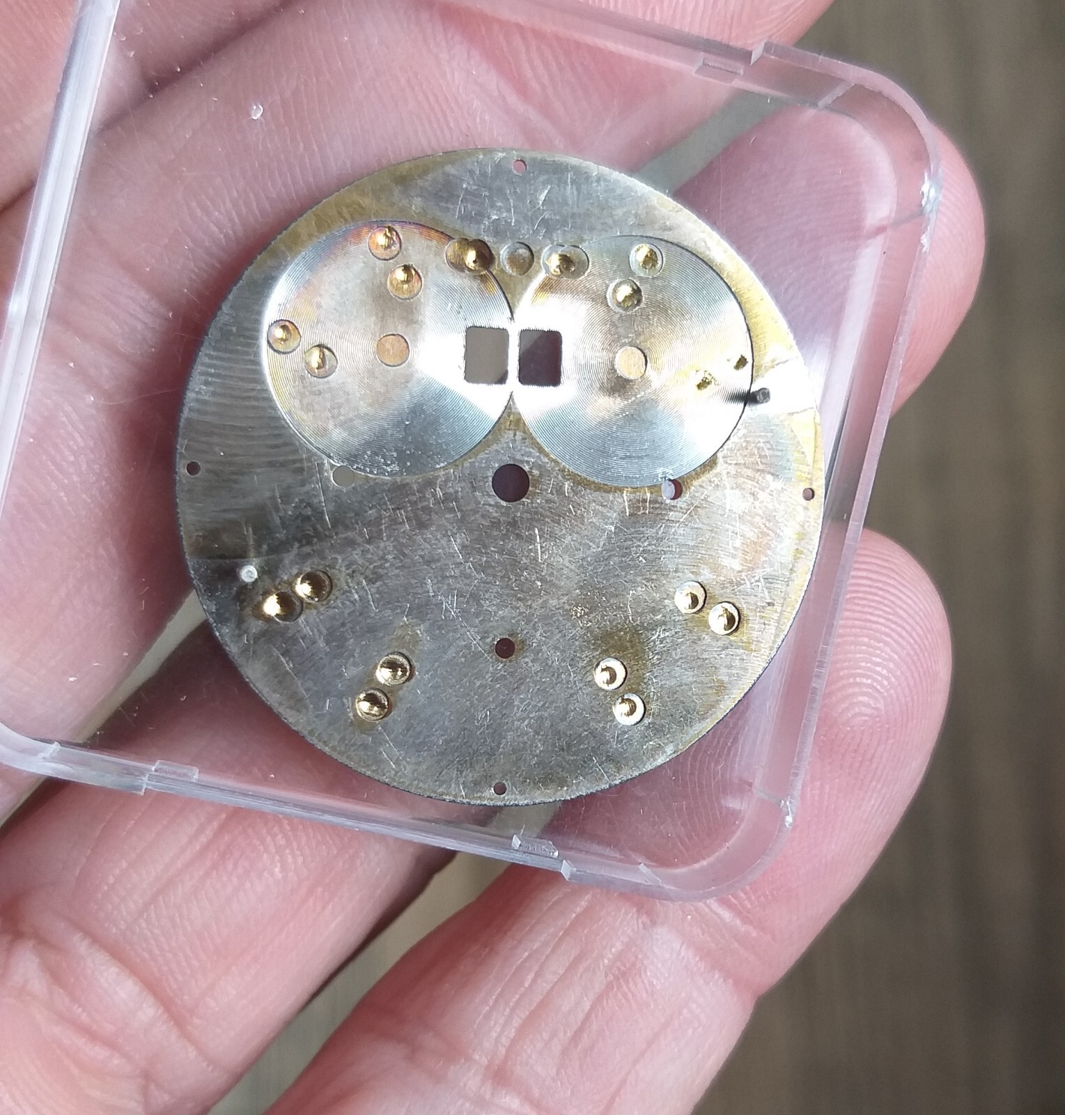 Breitling Crosswind Ref A44355 Special Blue Chronograph Dial Original Part