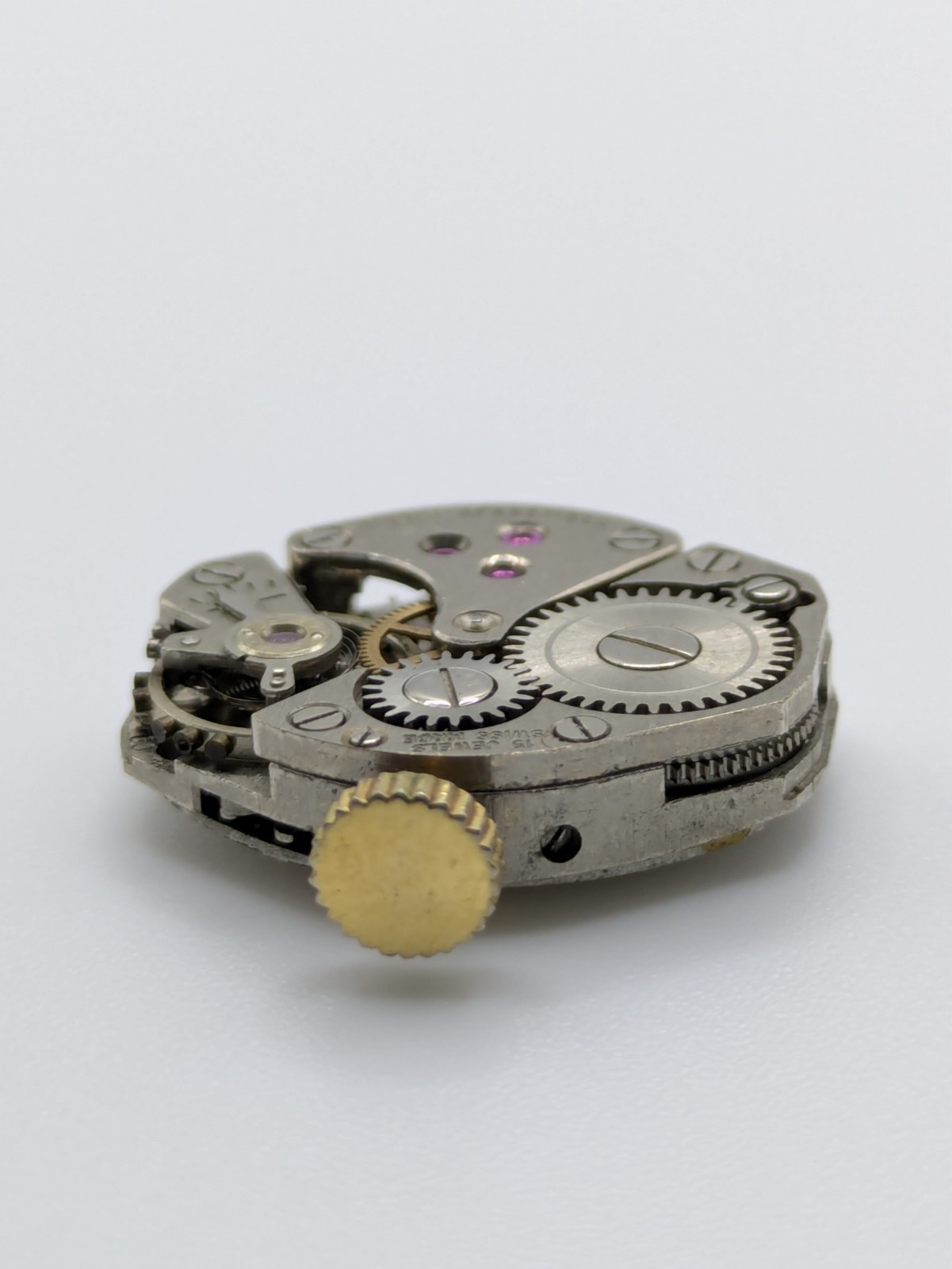 FHF 60 HEFIK Speedwell Manual Wind Watch Movement Swiss Made 15 Jewels Untested