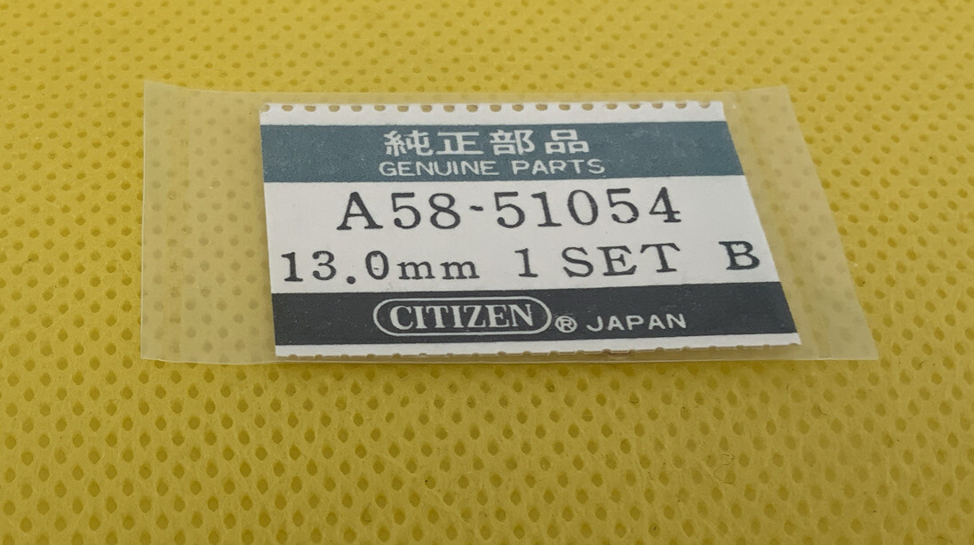 CITIZEN A58-51054 13.0mm One Hour And One Minute Hand. Sealed NOS