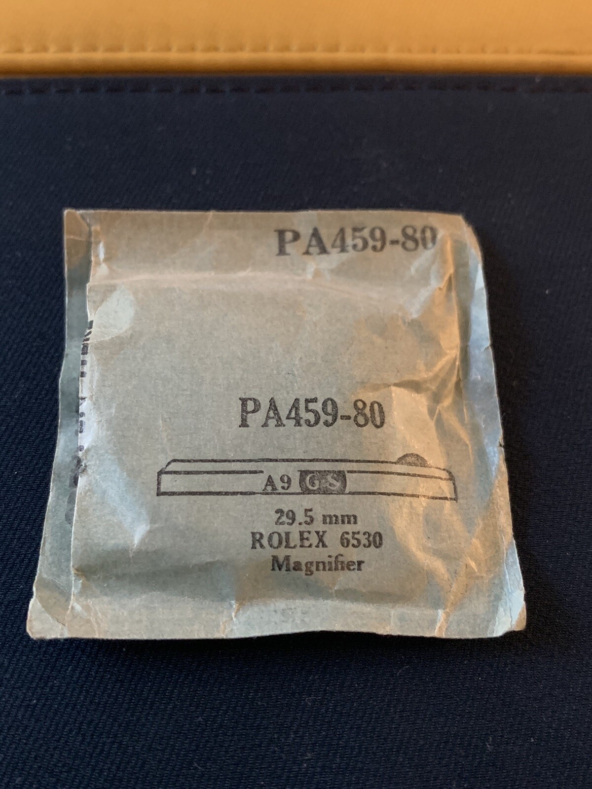 ⭐️ ROLEX 6530 PA459-80 29.5MM CYCLOPS MAGNIFIER CRYSTAL GENUINE VINTAGE RARE ⭐️