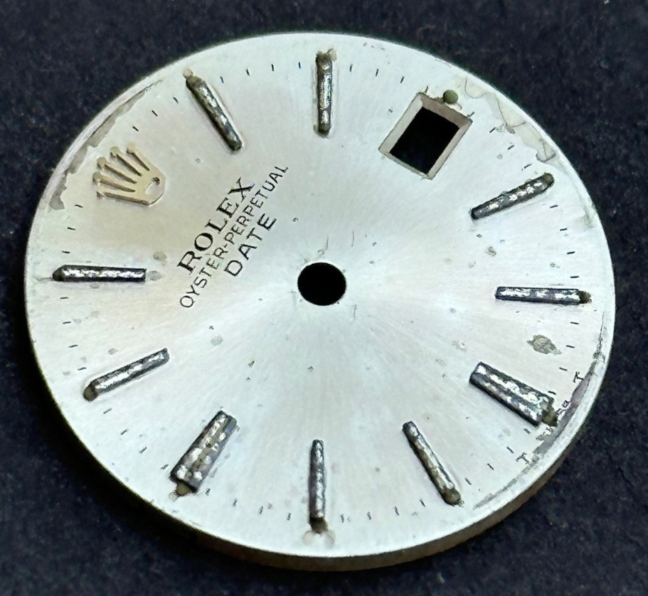 Vintage Rolex Oyster Perpertual Date Watch Dial For 26mm Case 6517 6519 6917